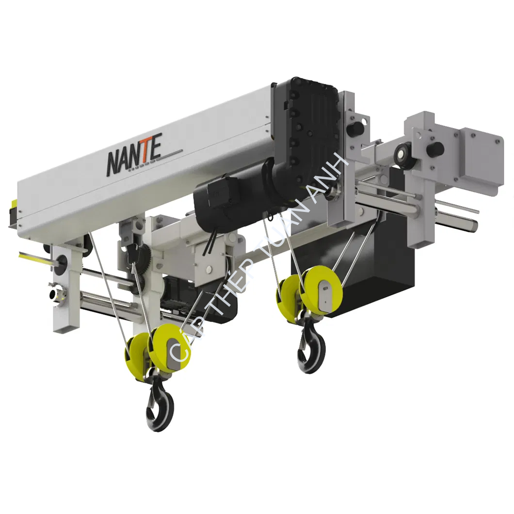 Móc cẩu palang 15 tấn 2 puly móc cẩu pa lăng 15 tấn